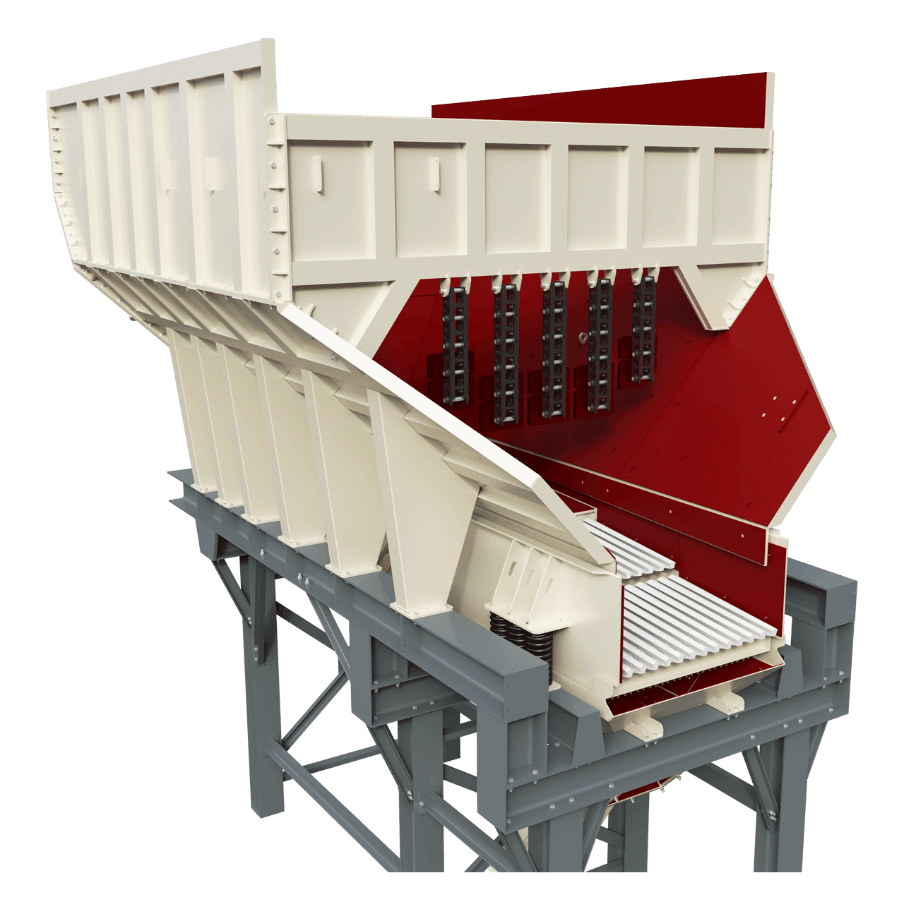 vibrating rock feeder umg